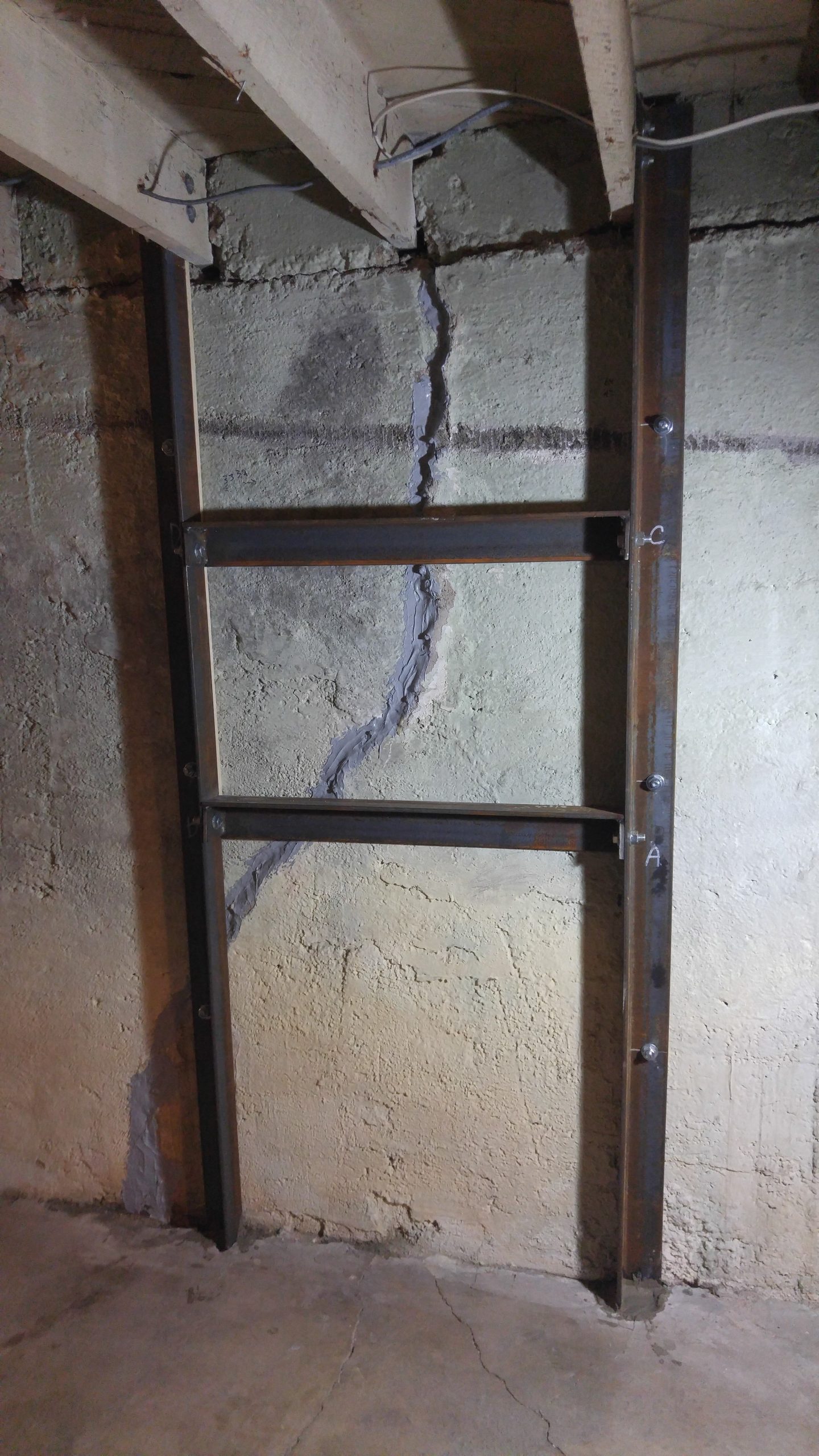 foundation repair project