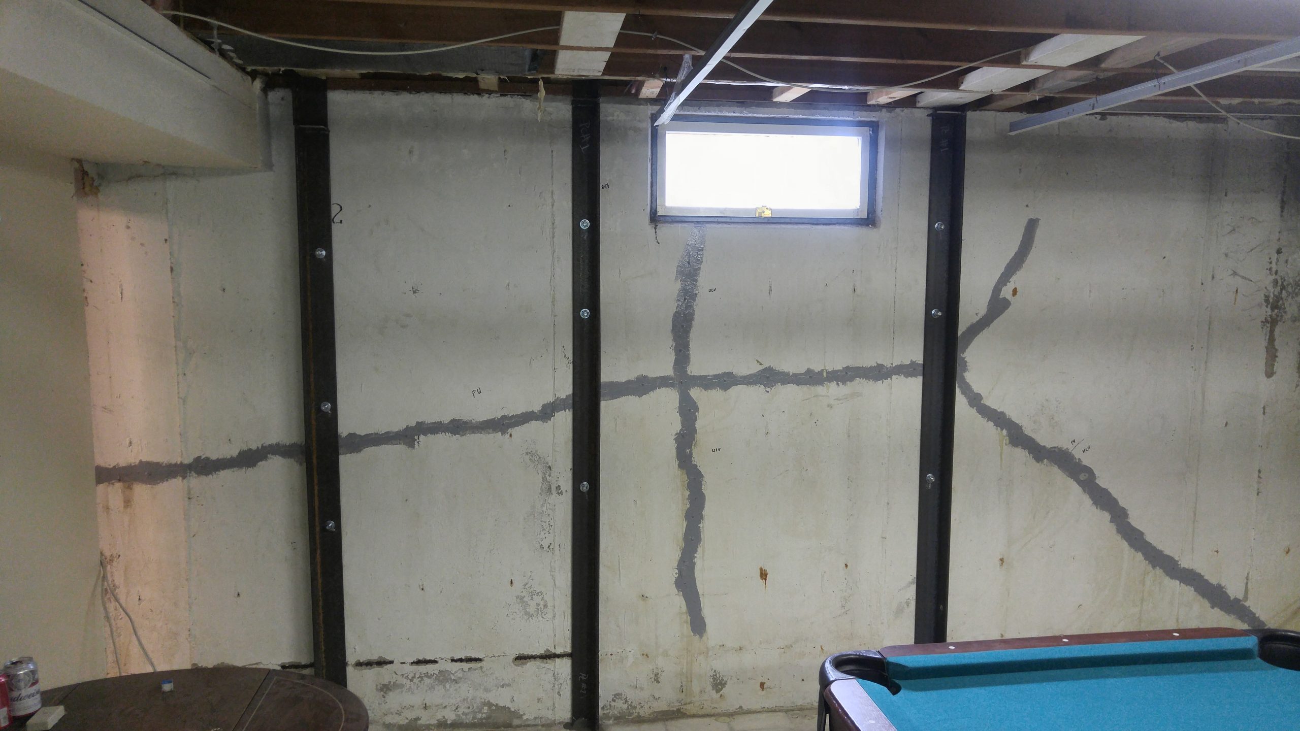 foundation repair project