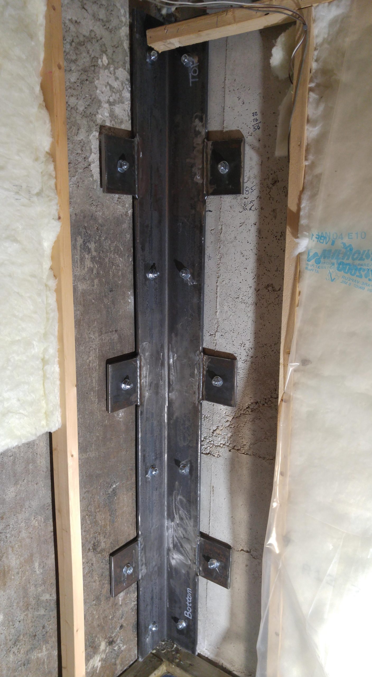 foundation repair project