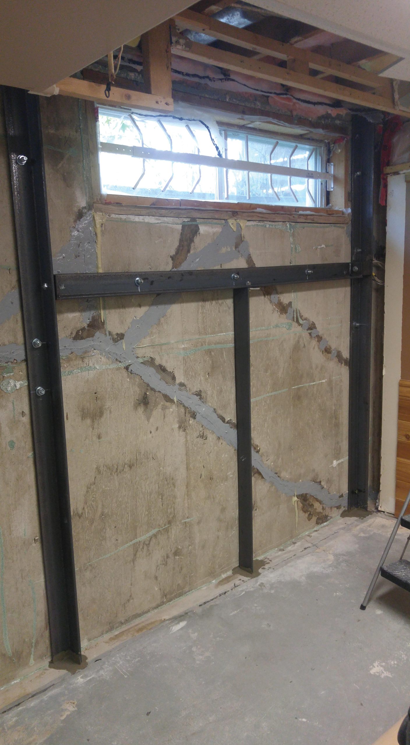 foundation repair project